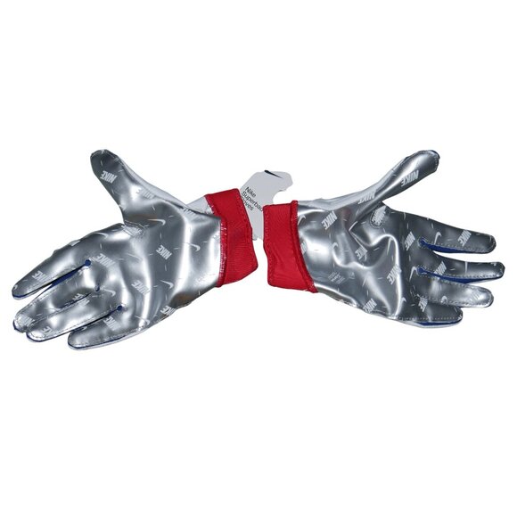 Nike Superbad 6.0 Padded Football Gloves Size M Red White Blue USA NWT - Picture 4 of 7